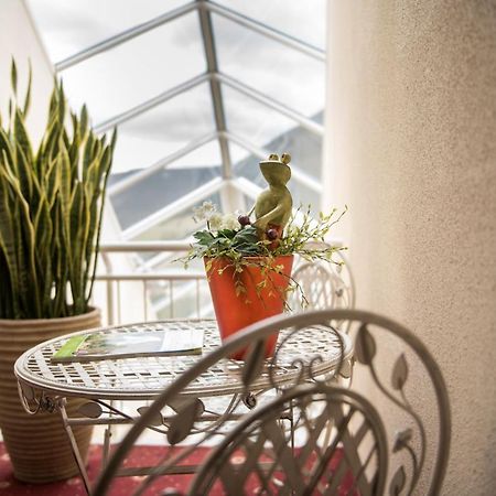 Akzent Hotel Hoehenblick Muehlhausen im Taele Esterno foto