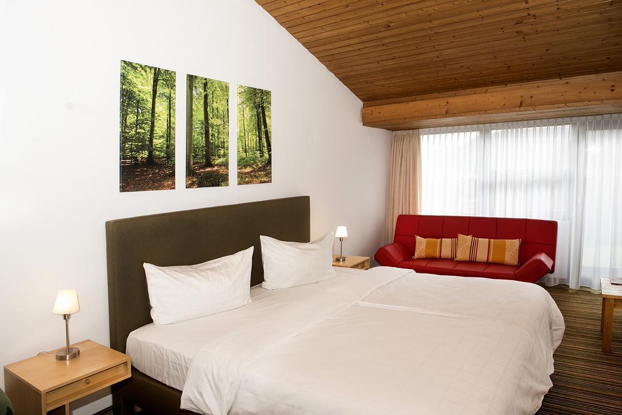 Akzent Hotel Hoehenblick Muehlhausen im Taele Esterno foto
