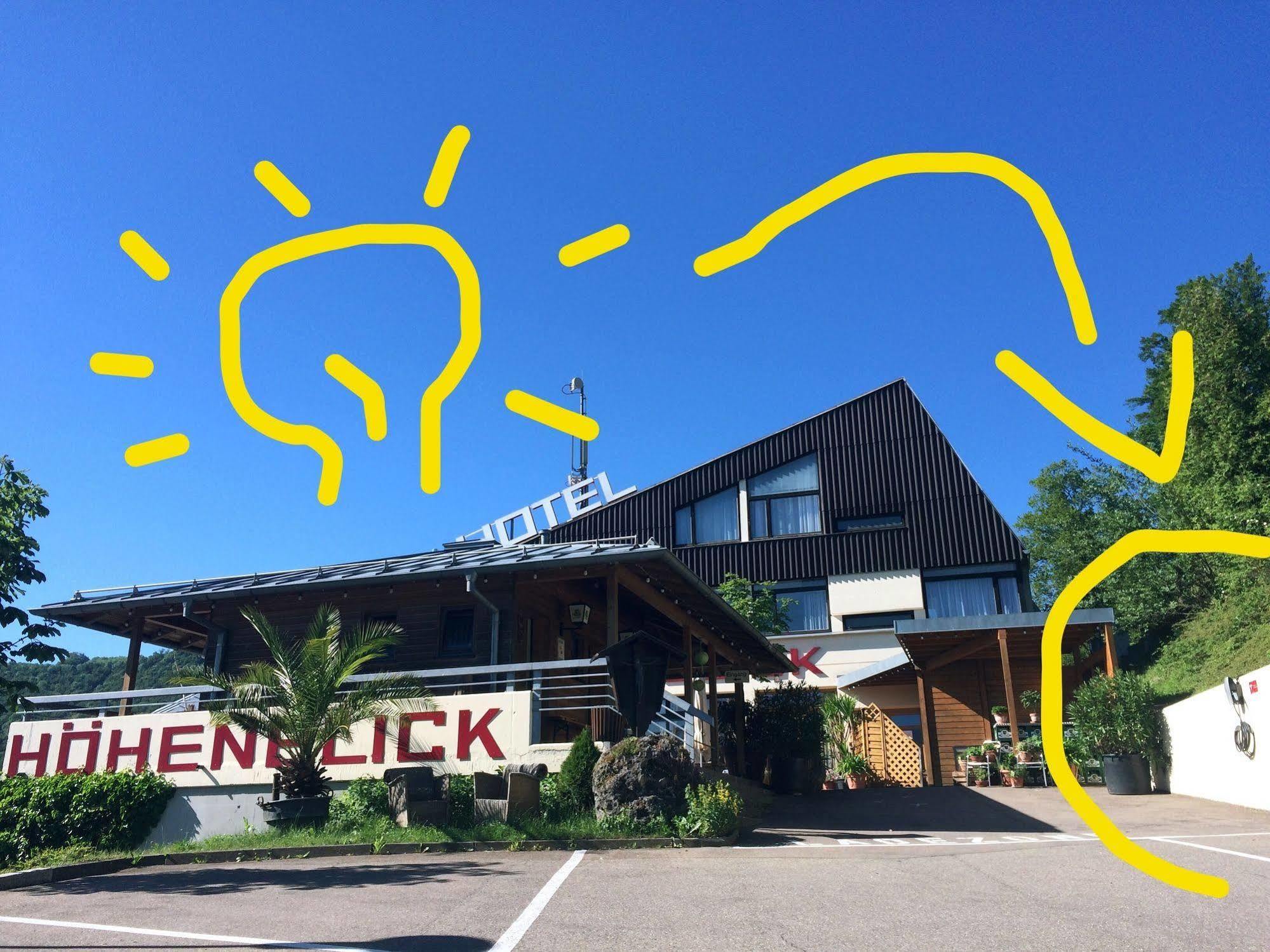 Akzent Hotel Hoehenblick Muehlhausen im Taele Esterno foto