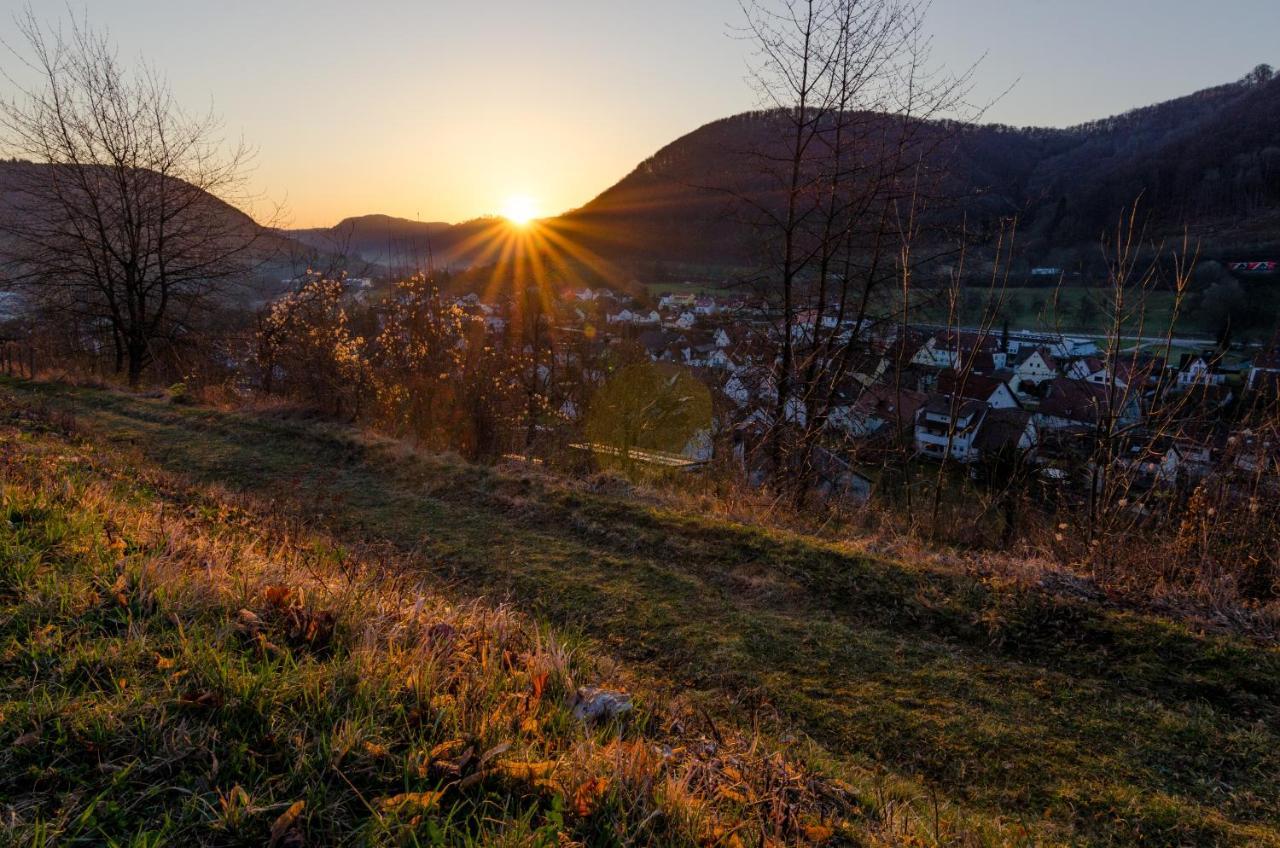 Akzent Hotel Hoehenblick Muehlhausen im Taele Esterno foto
